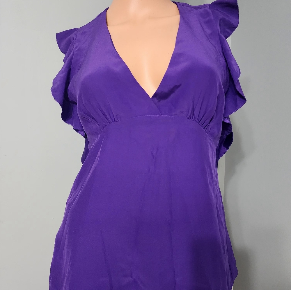 Purple Women's Top BCBG.SIZE XXS. L24.B15.A2